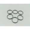 Sikringsring rustfri (N�glering) 1,5 mm - 6 stk.