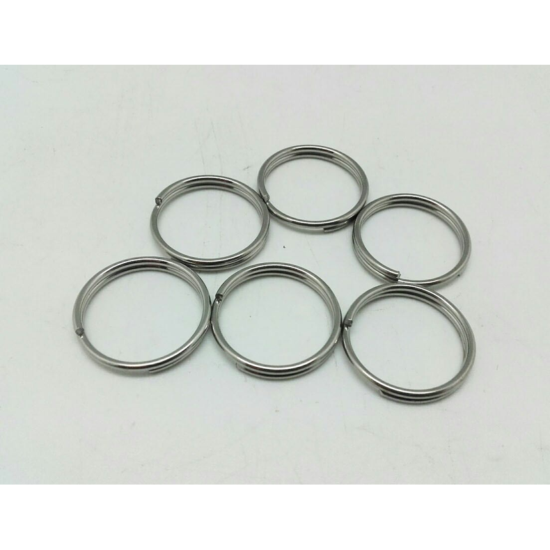 N�glering/Sikringsring Rf A4 15 Stk  Sikringsring rustfri (N�glering) - N�glering/Sikringsring rustfri A4 1,5 x udv. 22 mm ./pose