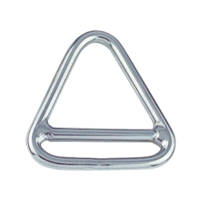 Triangel med bj�lke rustfri 5 mm