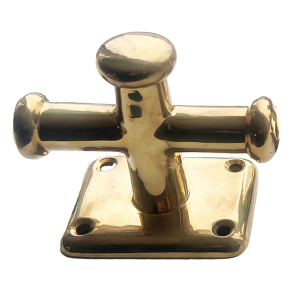 Krydspullert messing enkelt 23 mm