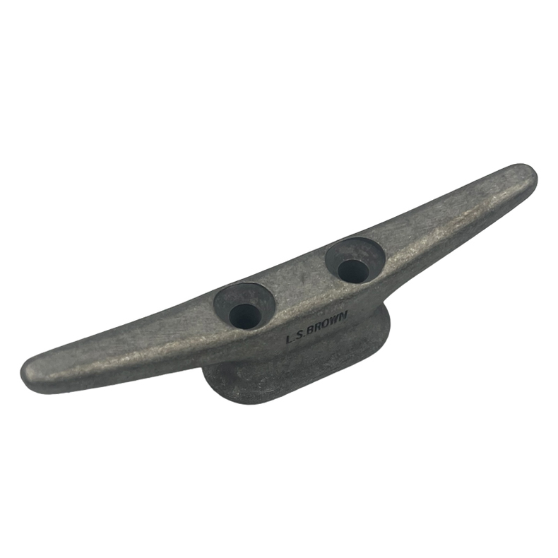 Klampe letmetal med lige horn - L: 125 x B: 13mm