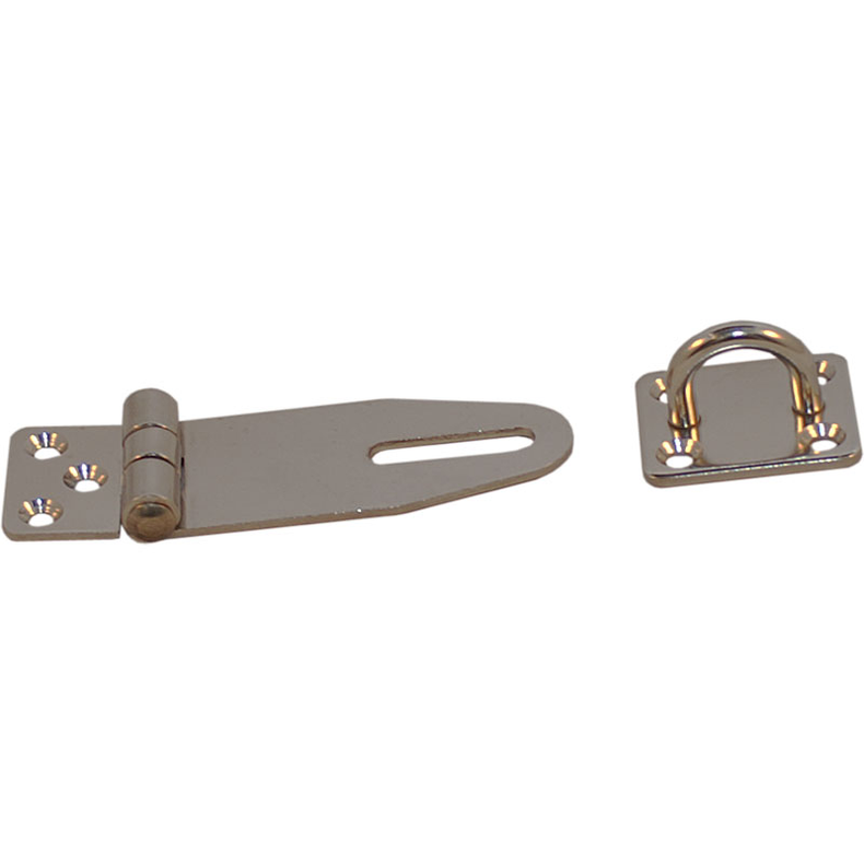 H�ngel�soverfald med l�se�je rustfrit 80 mm 30 mm 80 x 30 mm