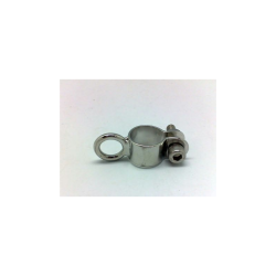 B�jle rustfri med ring for s�gel�nder - B�jle rf med ring for s�gel�nder �:25 mm r�r