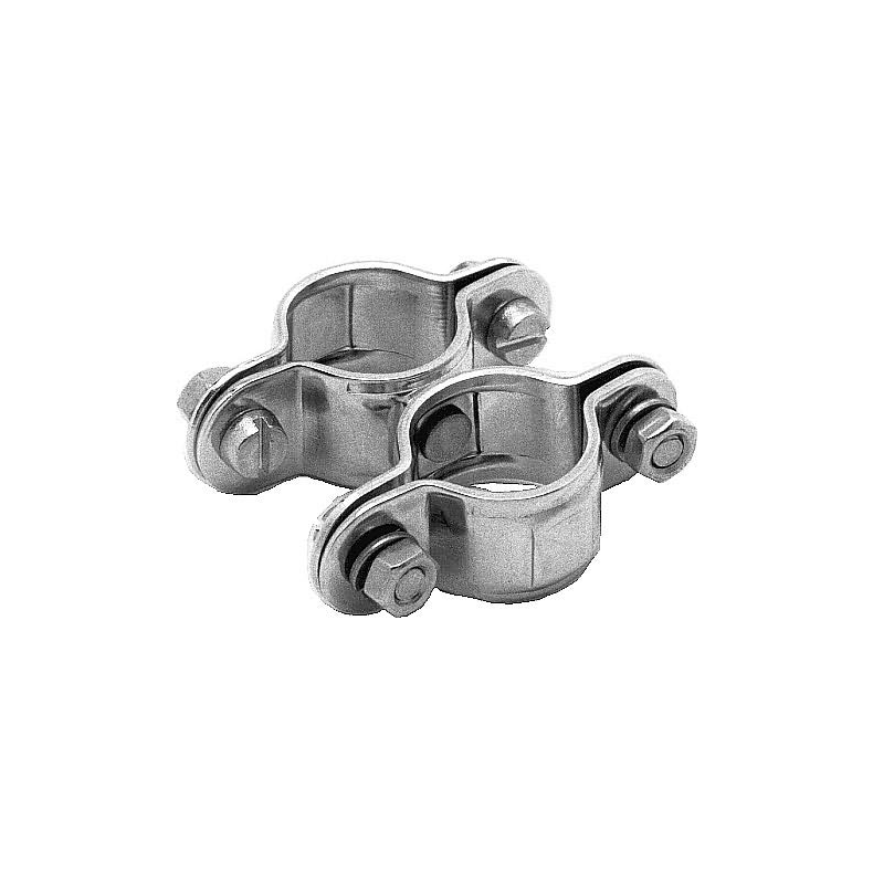 B�jle rustfri dobbelt drejelig 25 mm