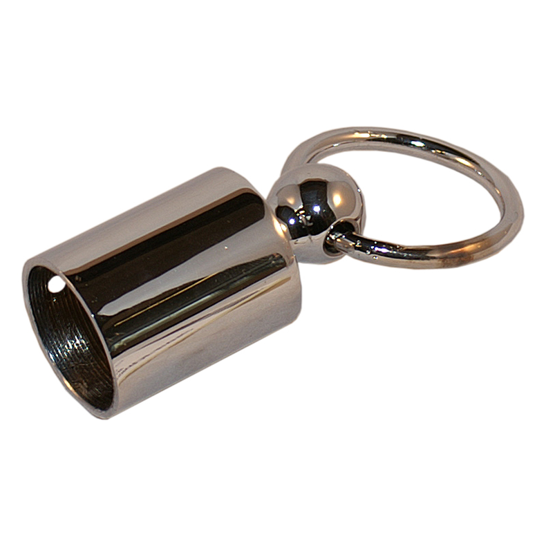 Tovende forkromet med ring 30 mm