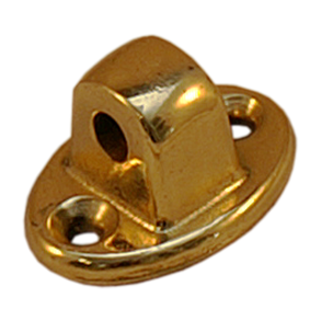 D�rstopper-�sken messing f/d�rholder m/faldhage