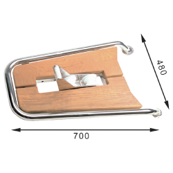 Stvnplatform MPA75 m.ankerrulle