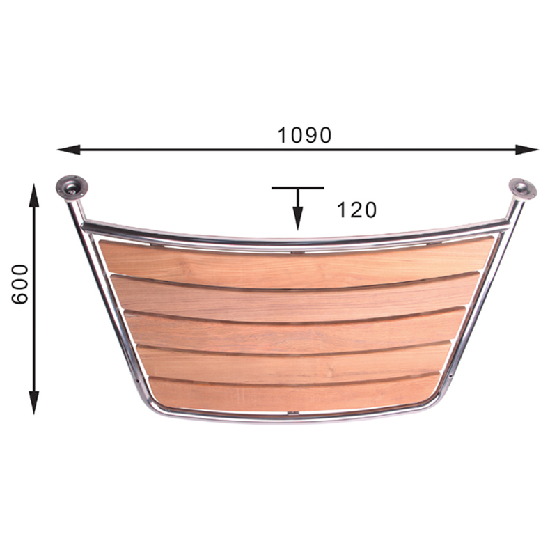 Badeplatform PT1006030 - Badeplatform 1090 x 600 R�r �:32 mm