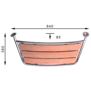 Badeplatform PT8035 840 mm 840 x 380 mm