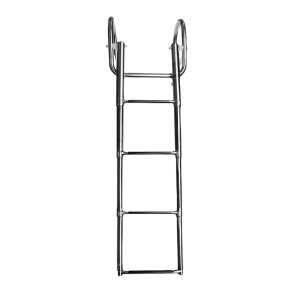 Brostige rustfri til fast montering - Brostige rf til fastmont. 4 trin 375/1160 mm