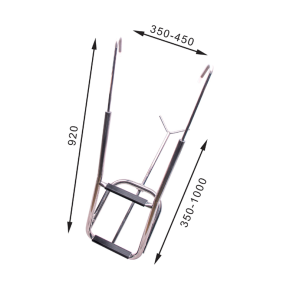 St�vnstiger, bredde- & l�ngde-justerbare - St�vnstige rf 2 Trin L:920mm Brdr. 450 R�r 25mm
