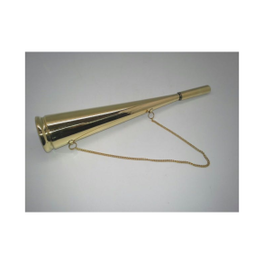T�gehorn messing med k�de 330 mm