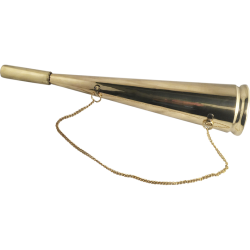 T�gehorn messing med k�de 330 mm