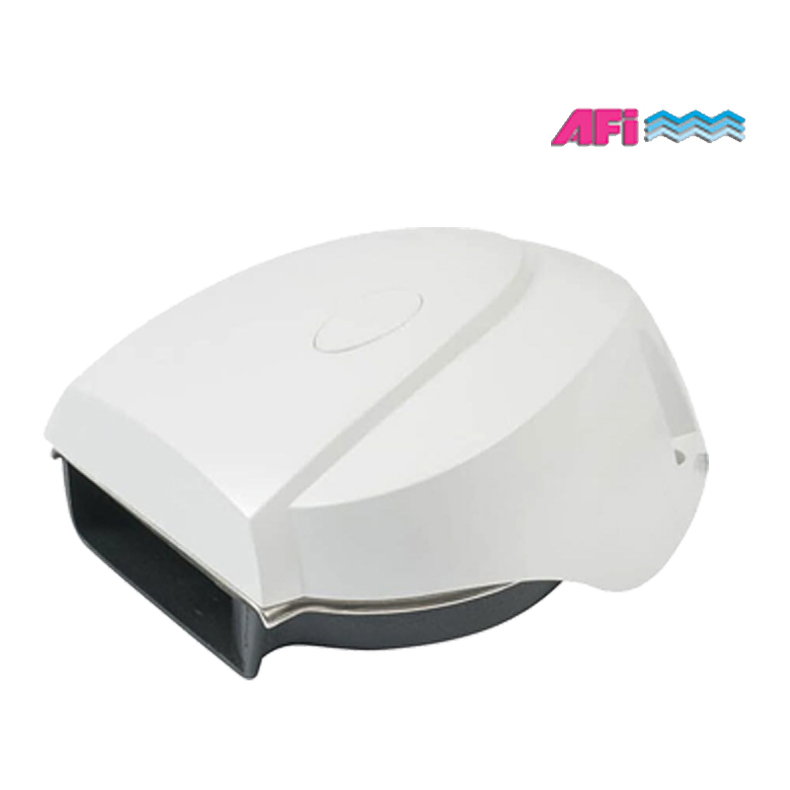 AFI T�gehorn kompakt - Afi Miniblast kompakt horn 12V 106 db HVID