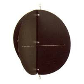 Signalballon Sort 30 x 30 cm