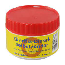 Startcigaretter Z�ndfix Ca. 7 mm 100 stk.