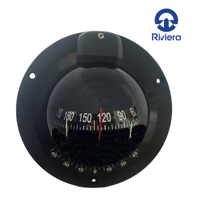 Riviera Kompas "Polare" Sort 12 V