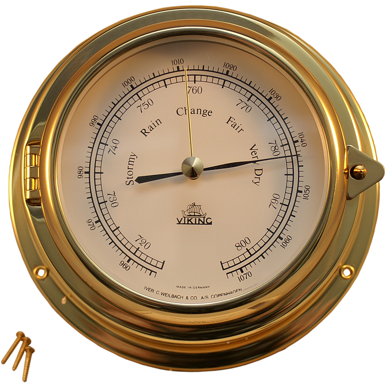 Barometer messing 50 mm