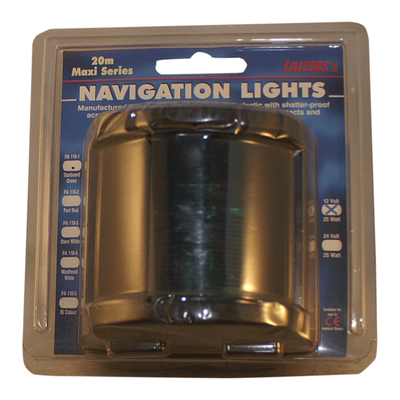 Lanterne Lalizas for b�de op til 20 m - Lanterne Signal Gr�n * pa 111-2