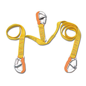 Livline med tre selvlukkende hager - Livline CE-godkendt med 3 hager B1420003