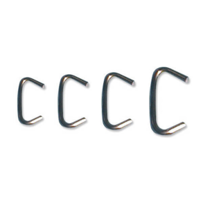 Klemmeclips rustfri - Klemmeclips rf f/elastik 4 mm ./ps. C0904002
