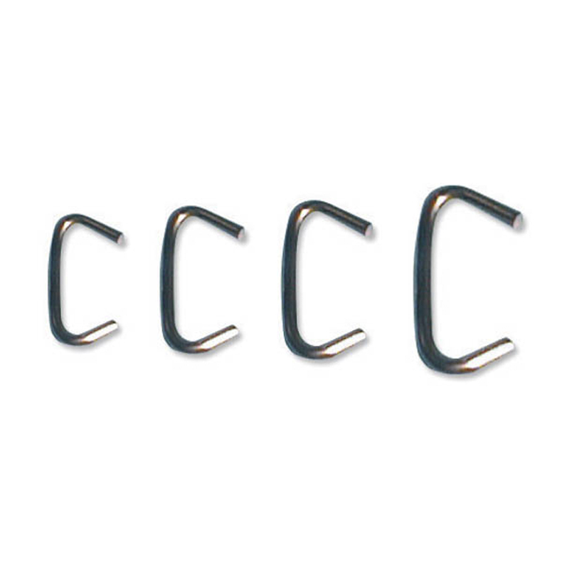 Klemmeclips rustfri - Klemmeclips rf f/elastik 6 mm ./ps. C0906003