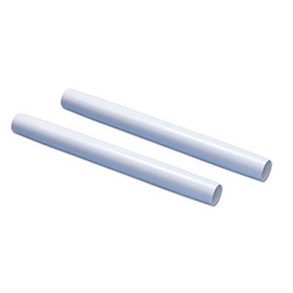 R�r til bord aluminium Hvid 60 mm 70 cm