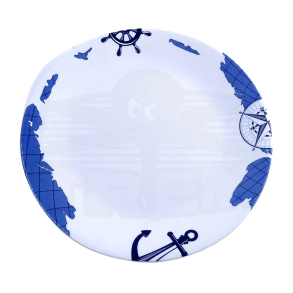 Sealand Tallerken flad 25 cm - 6 stk.