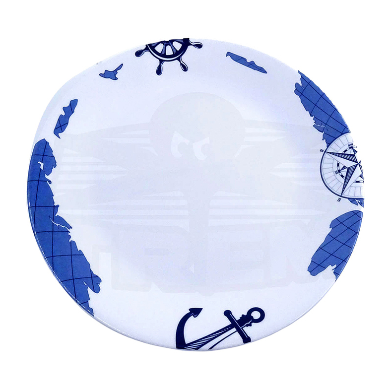 Sealand Tallerken flad 25 cm - 6 stk.