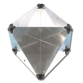 Radarreflektor foldbar 340 x 340 x 470 mm