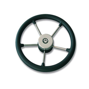 St�lrat med bl�d polyurethane-krans Gr�