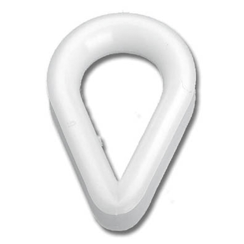 Kovs nylon Hvid 16 mm 19,5 mm