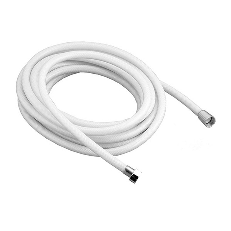 Bruserslange net-armeret PVC Hvid