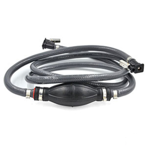 Benzinslange med pumpebold & to koblinger - Benzinslange m. pumpebold 2 m Yamaha connector N0102060