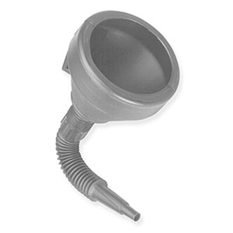 Tragt med skvulpkant og lang b�jelig tud - Tragt m/forl�nger �:14,5 cm N0102415