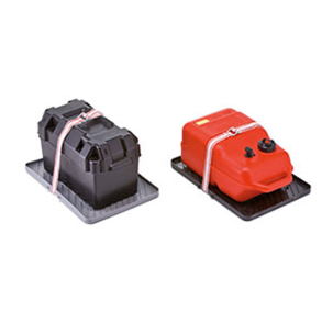 Tank- & Batterikasseunderlag med surringsb�nd - Tankunderlag inkl. sele 470 x 320 mm N0147550*