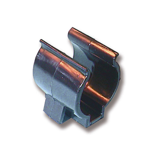 Klemme justerbar - Klemme kraftig sort nylon �:40-60 mm . inkl. skruer N0945000 *