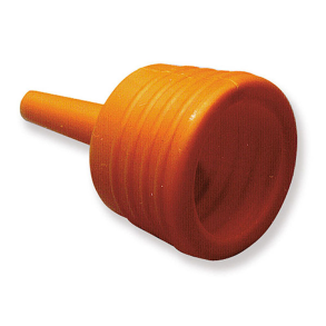Tragt med skvulpkant Orange 240 mm