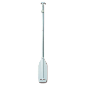 �re teleskop m/aluskaft og krog gr� 125 - 190 cm