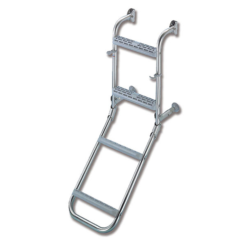 Badestige rustfri foldbar for agterspejl 840 mm 300 mm