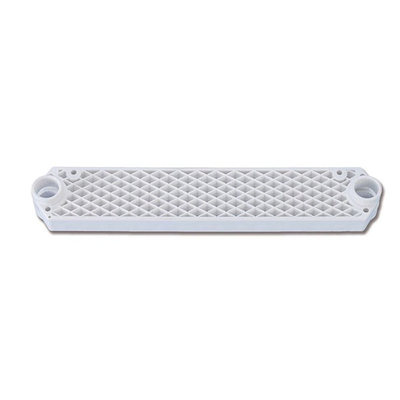 Badestigetrin plast Hvid 369 mm