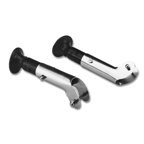 Afstandsbeslag rustfri til badestige 120 mm - 2 stk.
