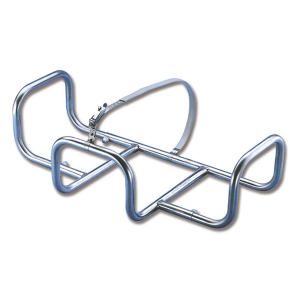 Stativ rustfrit for redningsfl�de juster- & l�sbar 72 - 87 cm 40 - 54 cm