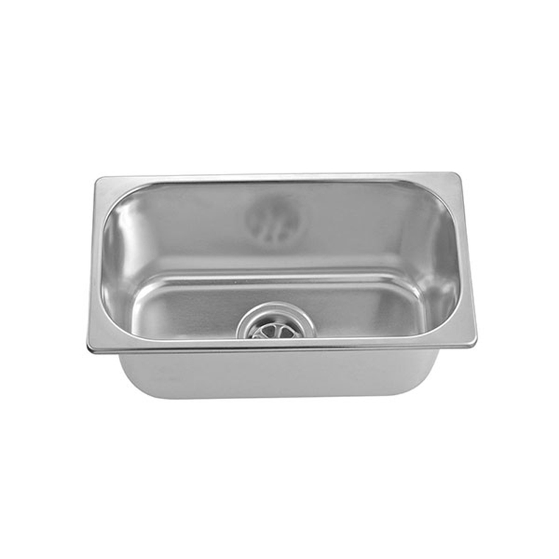 Vask rektangul�r rustfri - Vask rustfri rektangul�r Indv. 150 x 300 mm Udv. 170 x 320 mm H: 150 mm Z0815300