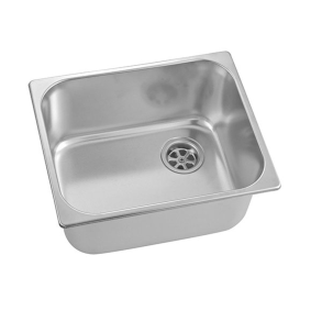 Vask rektangul�r rustfri - Vask rf rektangul�r Indv. 238 x 300 mm Udv. 260 x 325 mm H: 150 mm Z0830238