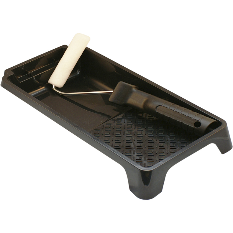 Malebakkes�t med 1 mohairrulle - Malebakkes�t m/10 cm mohairrulle