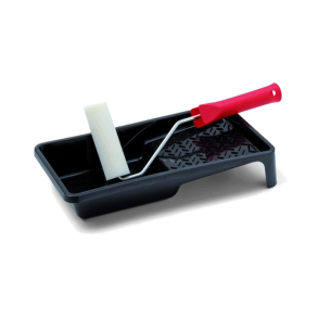 Malebakkes�t med 1 skumrulle - Lakrulles�t 10cm - superfin skumkvalitet