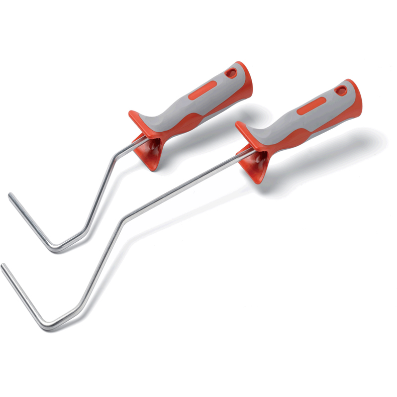 Rulleskaft ergonomisk m/soft grip - Rulleskaft Softgrip F/15cm 15 Cm � 6mm L.31 Cm