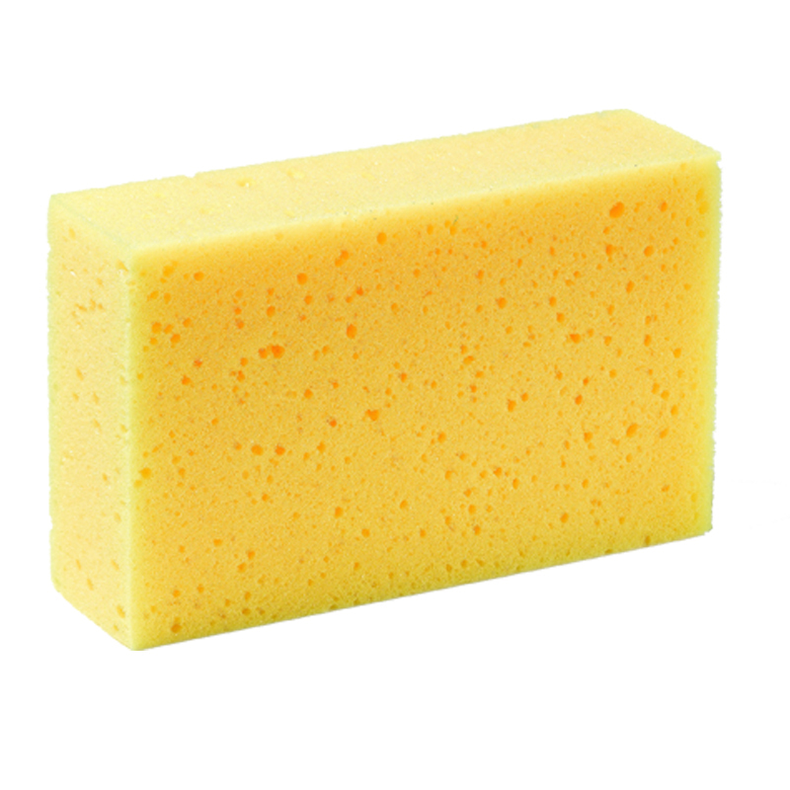 Svamp "Mursten" - Svamp gul "mursten" 16 x 11 x 5 cm 10 stk.