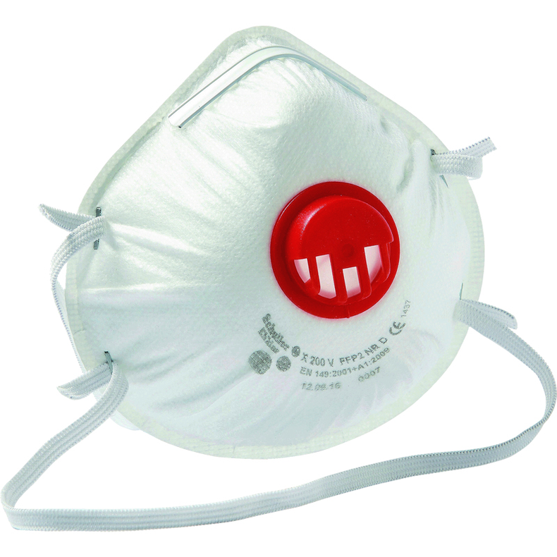Finst�vmaske med ventil FFP2